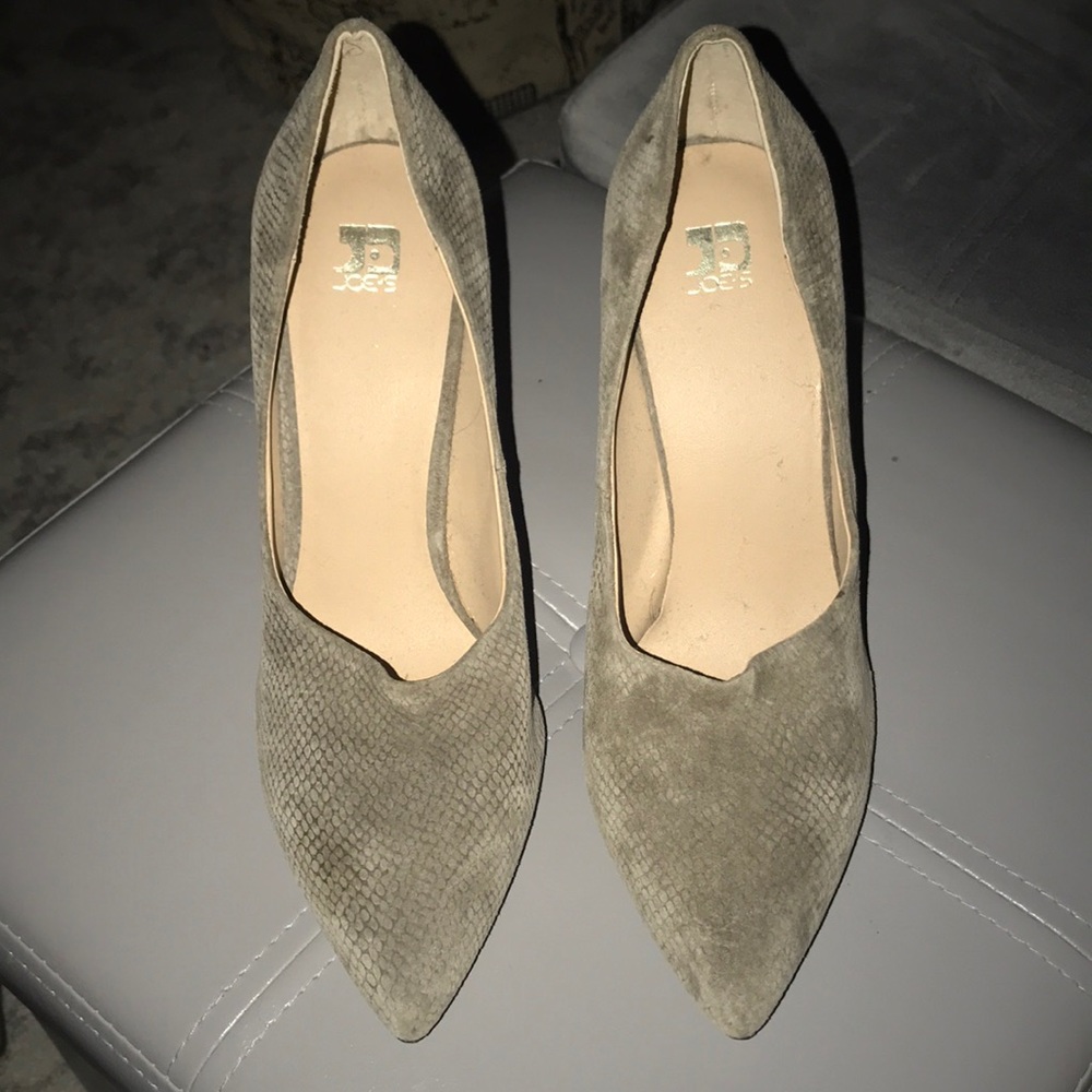 Joe’s Jeans Suede Snake Skin Stiletto size 10